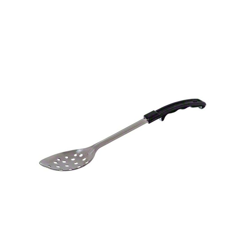 CUCHARA PERFORADA MANGO BACKELITA 30 CM. JW Plateado