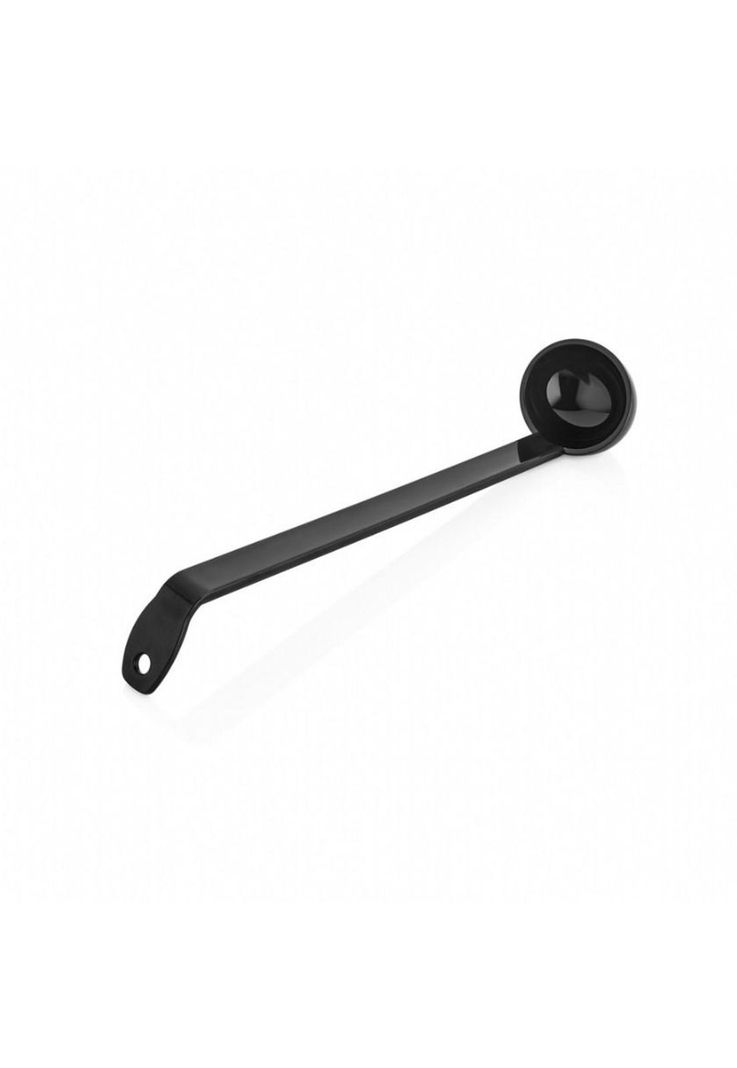 CUCHARON POLICARBONATO 28 ml NEGRO Plata