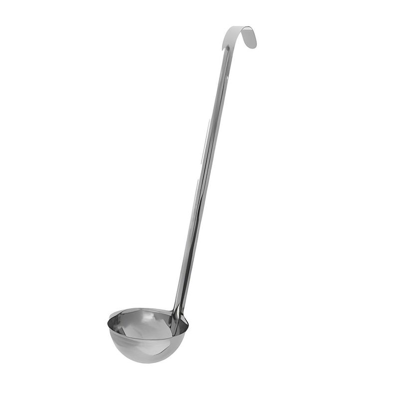 CUCHARON ACERO INOXIDABLE 120 ML Plateado