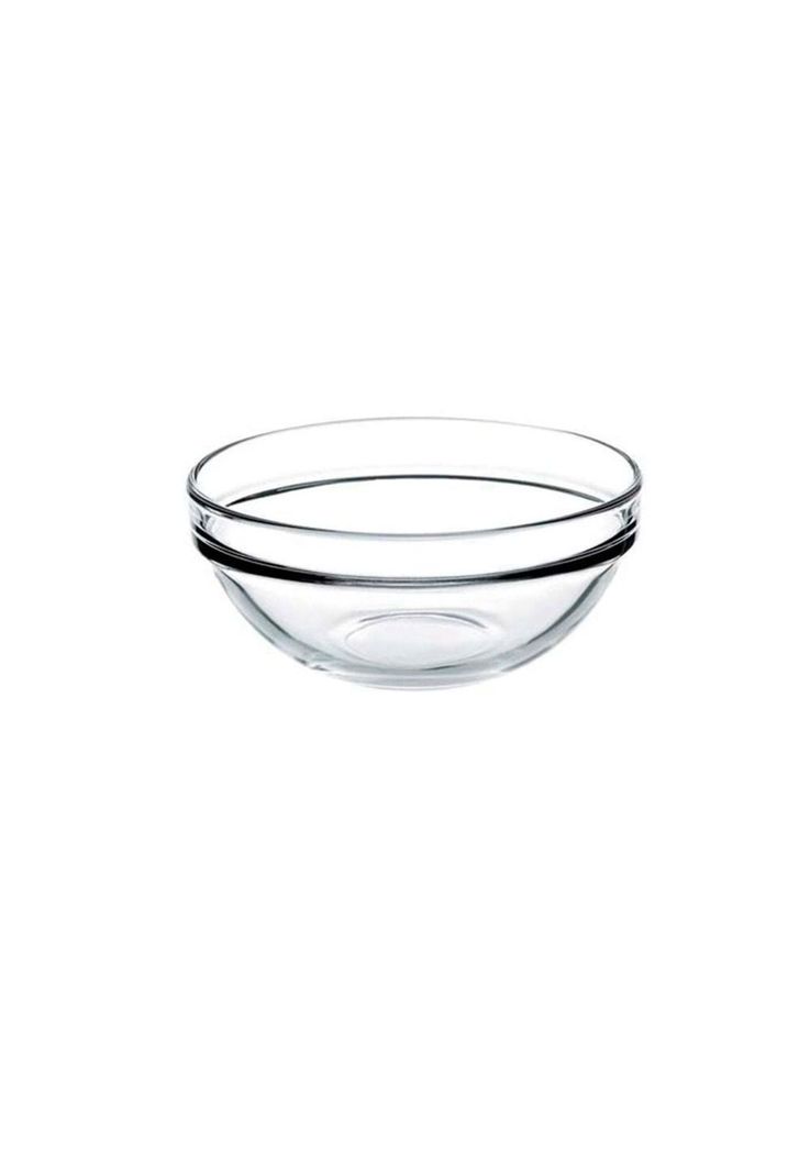 Set De 6 Bowl Vidrio Templado 20 Cm. Diseno 2