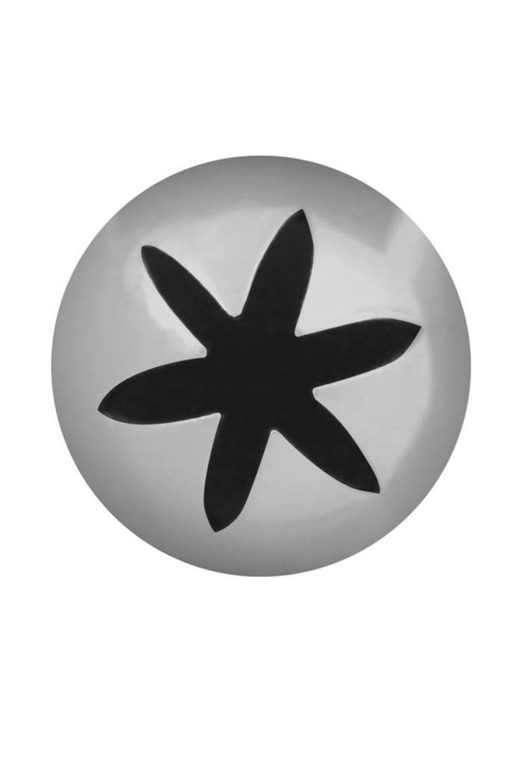 Set De 2 Boquilla Estrella 6p Inox Ø9xø18x35mm-1