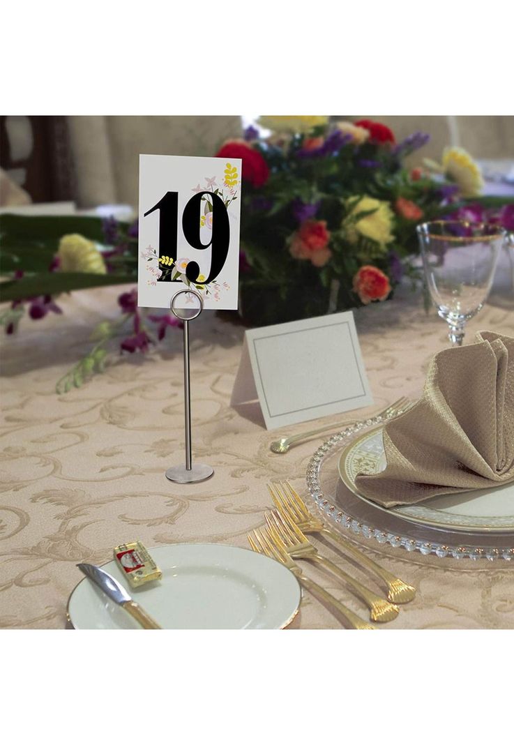PORTA NUMEROS PARA MESA 20 CM-2