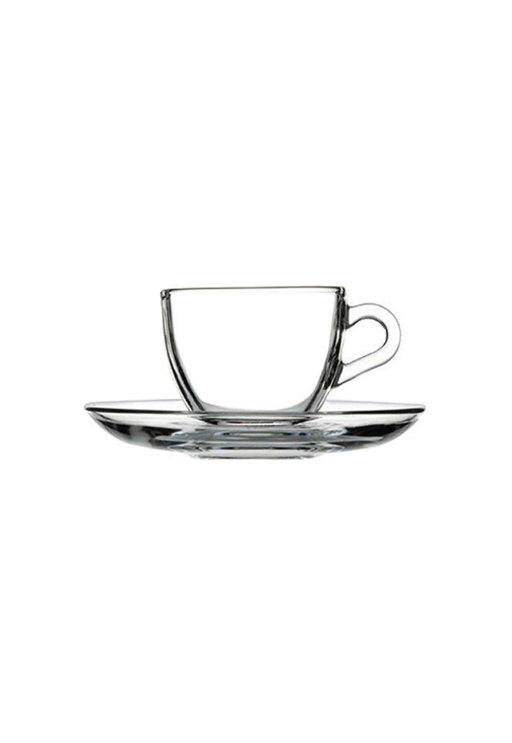 SET 6 TAZA CAFE VIDRIO LISA 85 CC LINEA BASICA-3