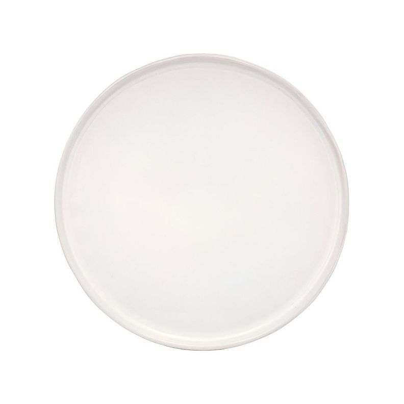 Plato Redondo Pizza - Torta Melamina Blanca 31 Cm Blanco 29-30