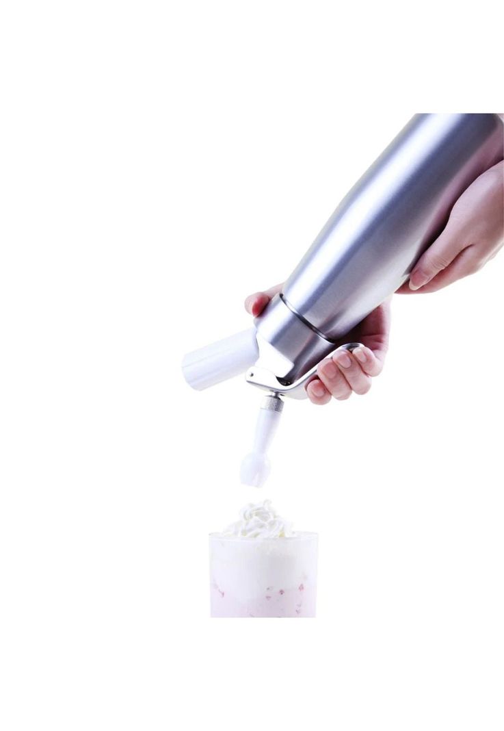 Sifon Crema Aluminio 1 Lt-2