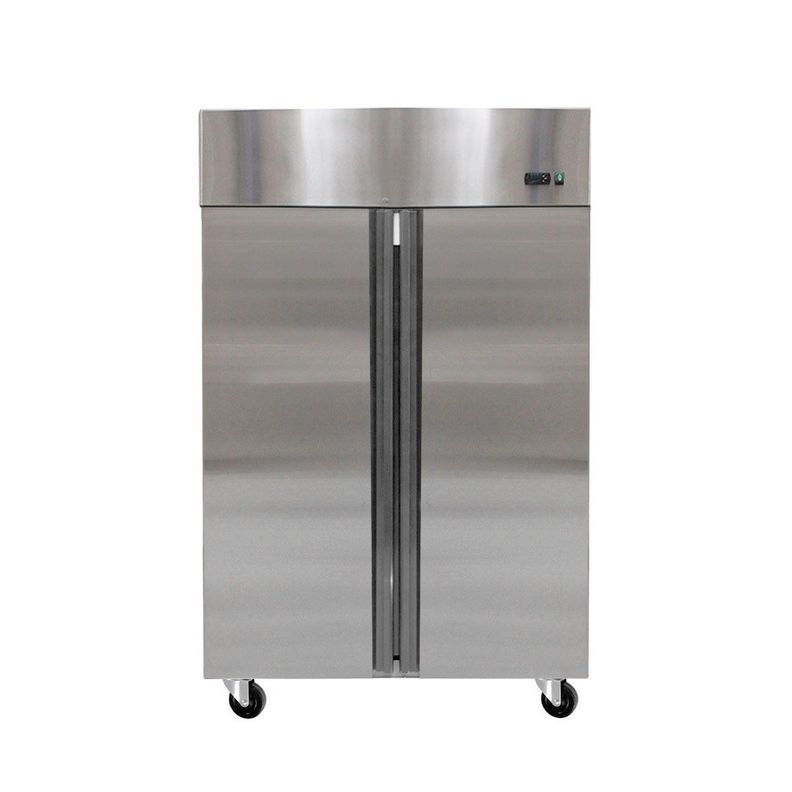 CONGELADOR VERTICAL 2 PUERTAS 1300 LITROS Plata