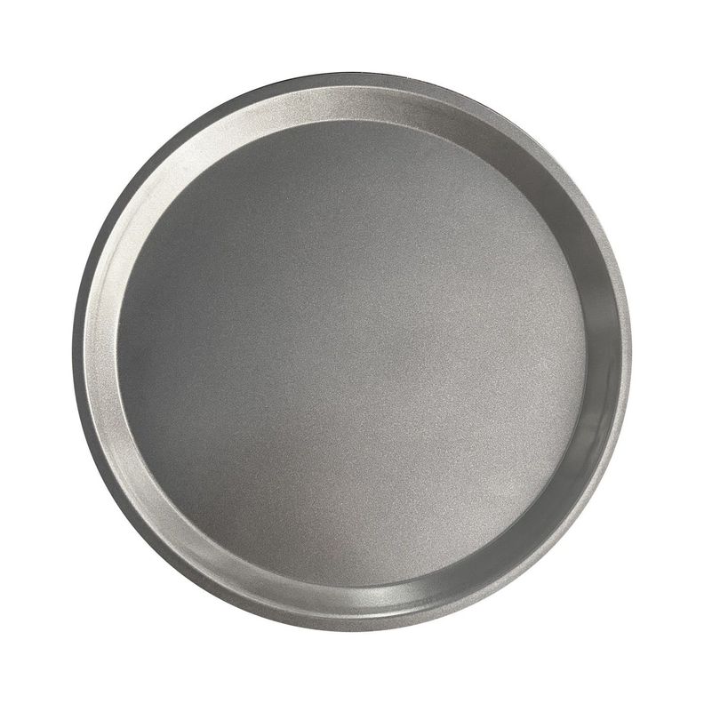 MOLDE PIZZA REDONDO ANTIADHERENTE 26 CM Plateado