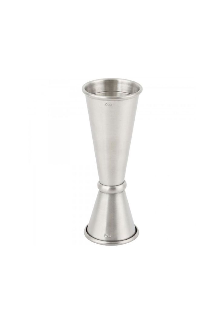 MEDIDOR DE TRAGOS ESTILO JAPONES 25/50 ml Plata 29-30