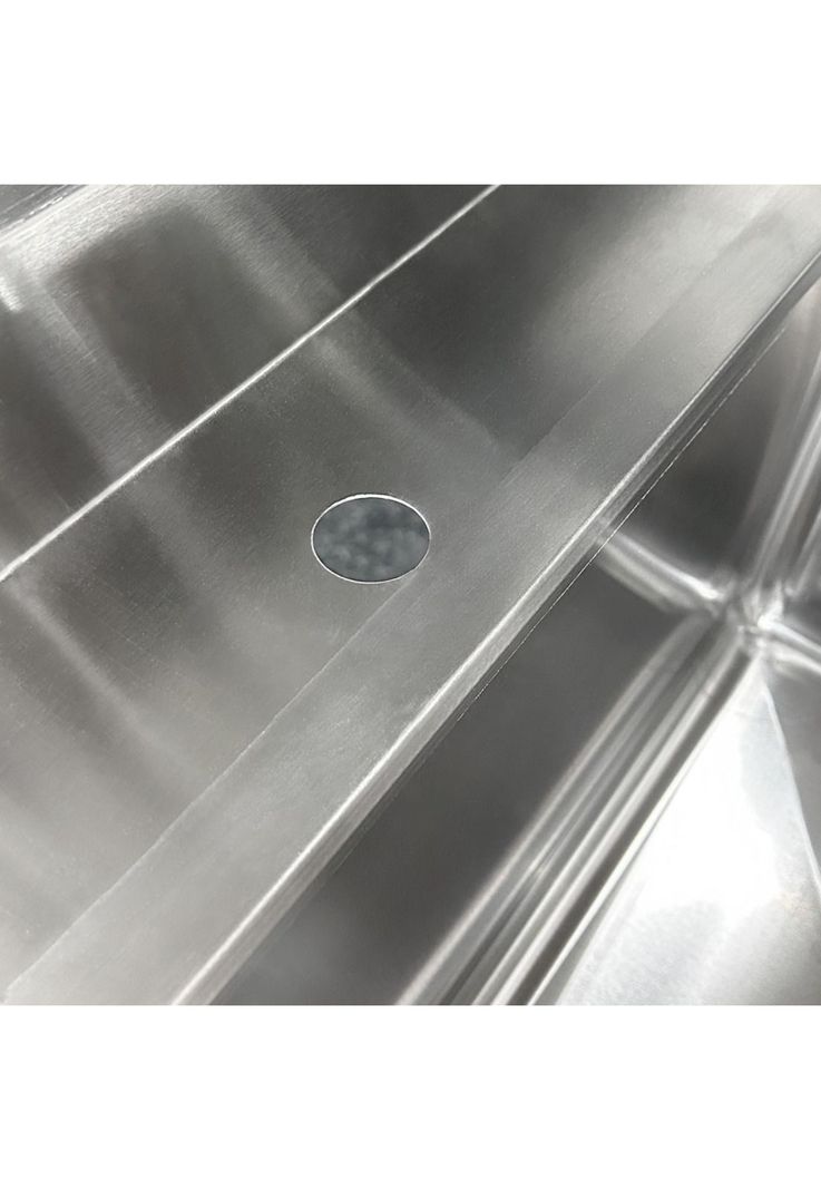 LAVADERO MURAL 1 TAZA ACERO INOX 60X60X85 CM-2