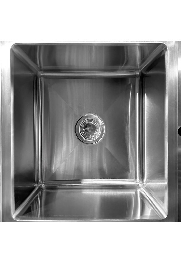LAVADERO MURAL 1 TAZA ACERO INOX 60X60X85 CM-3
