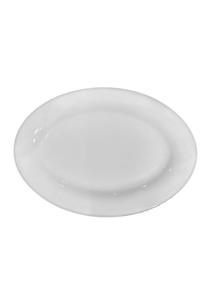 SET DE 6 PLATO OVALADO PORCELANA 30cm TOWER-0