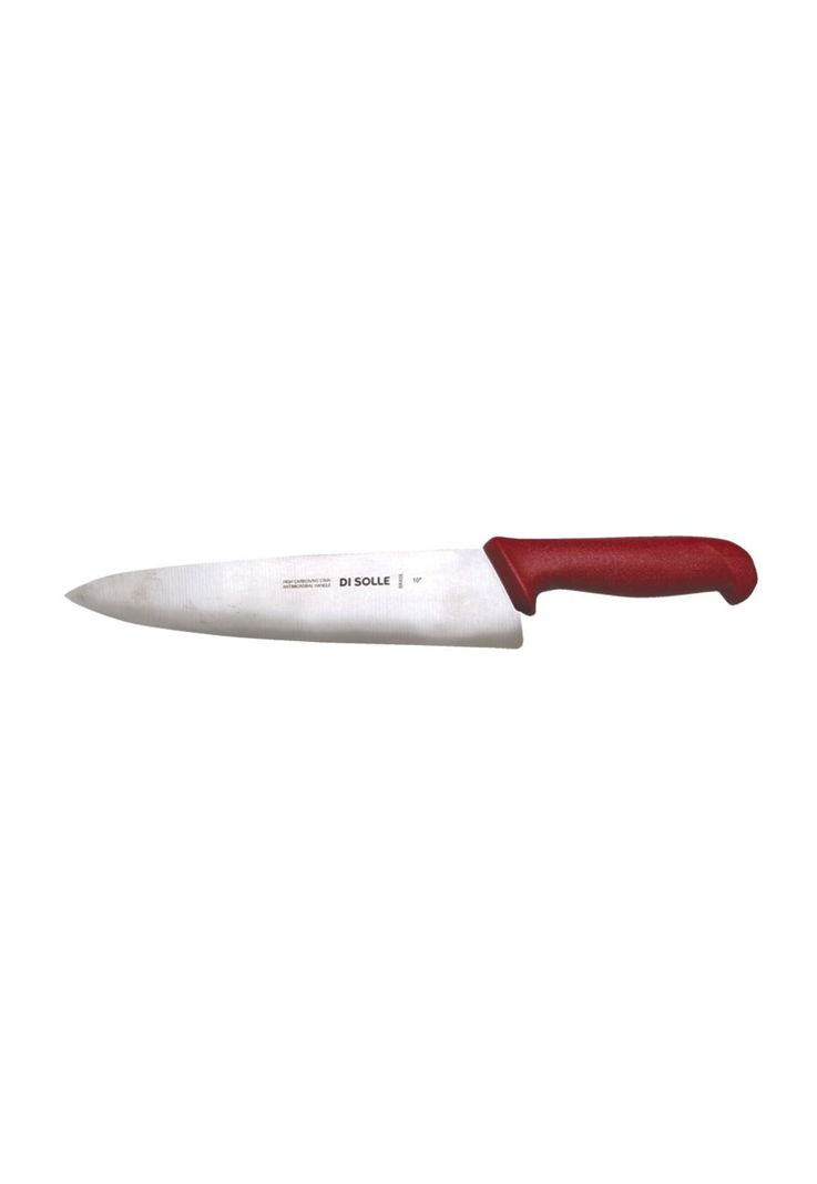 CUCHILLO MEDIO GOLPE ROJO HOJA DE 25,4 CMS.-0