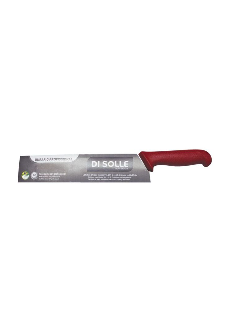 CUCHILLO MEDIO GOLPE ROJO HOJA DE 25,4 CMS.-1