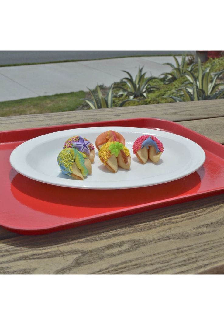 BANDEJA SERVICIO COLOR ROJO-2