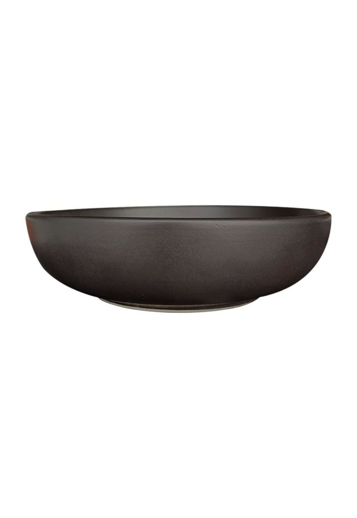 SET DE 4 BOWL CERAMICA RUSTICA 18 CM NEGRO LINEA OSLO-0