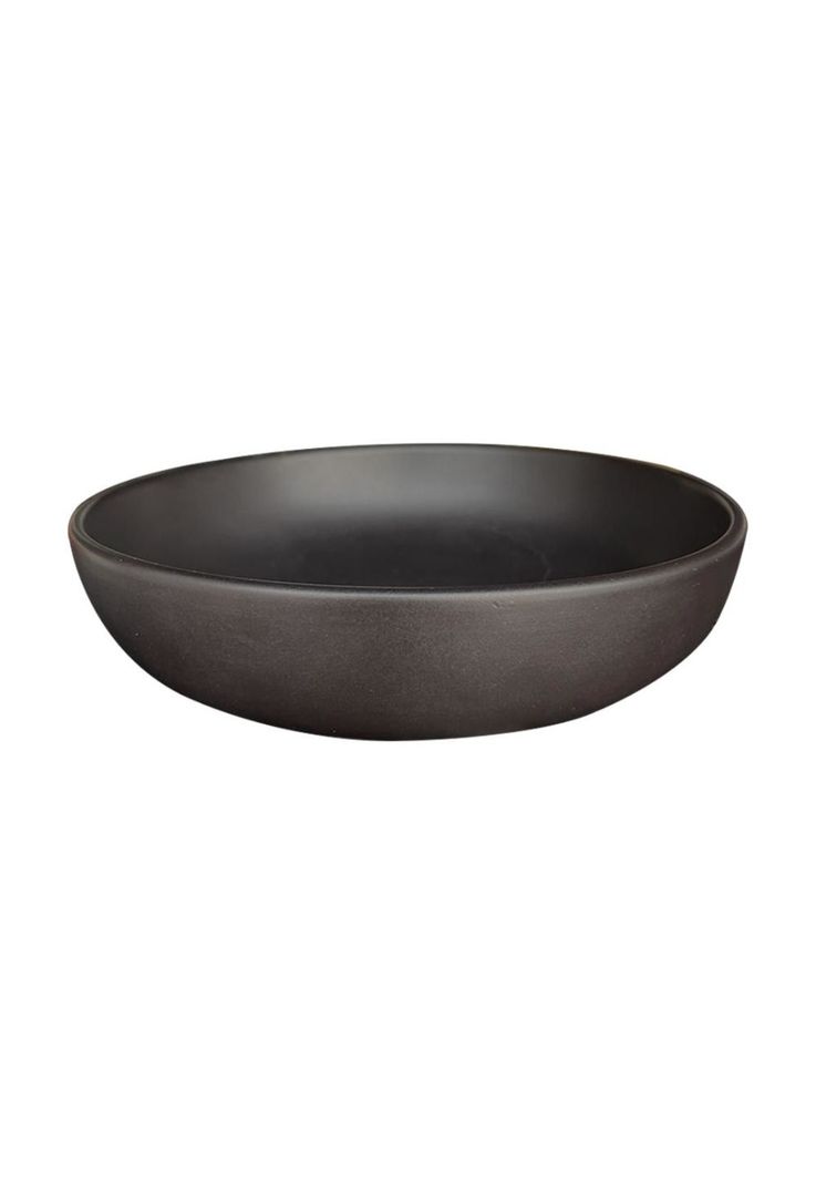 SET DE 4 BOWL CERAMICA RUSTICA 18 CM NEGRO LINEA OSLO-2
