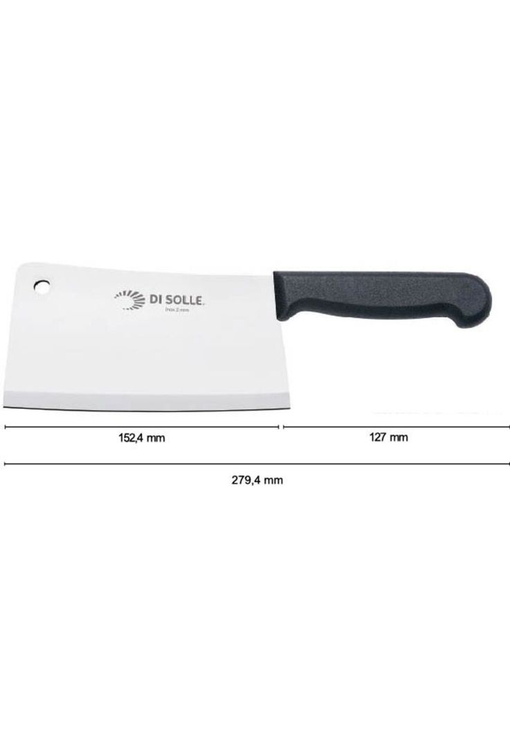 MACHETE NEGRO HOJA DE 15 CMS-2