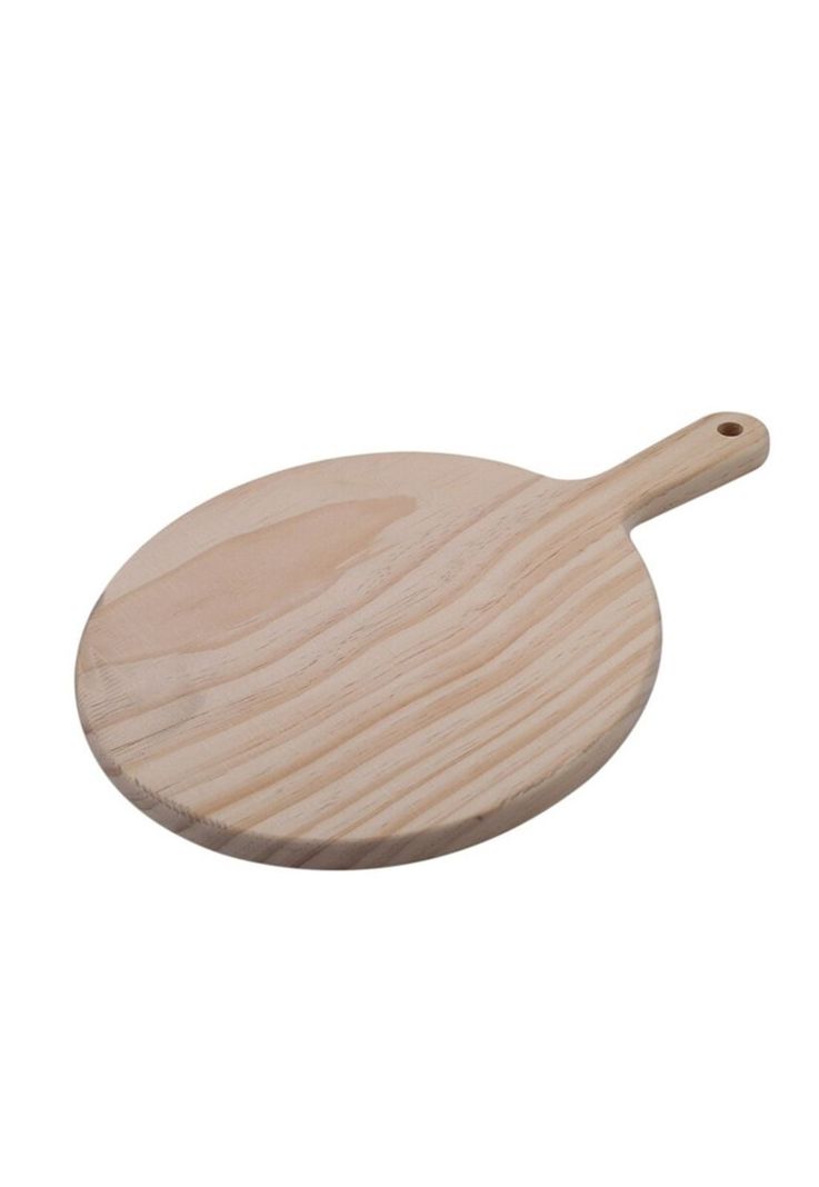 PLATO PIZZA MADERA CON MANGO 32,5cm-0