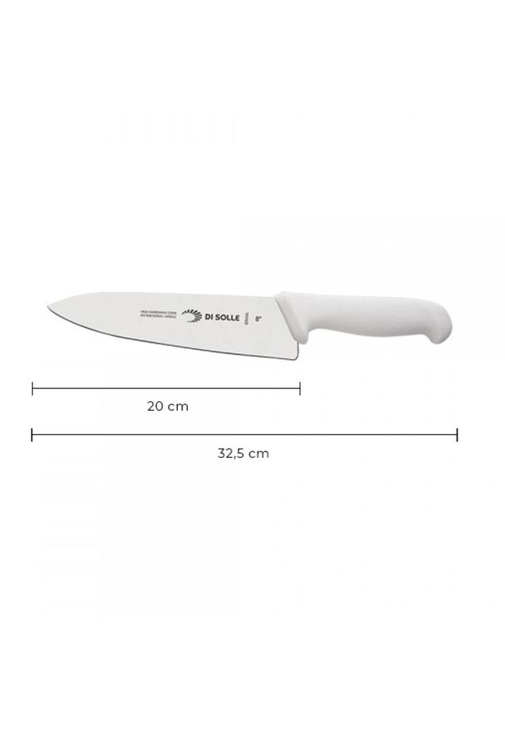 CUCHILLO MEDIO GOLPE BLANCO HOJA 20 CMS.-1