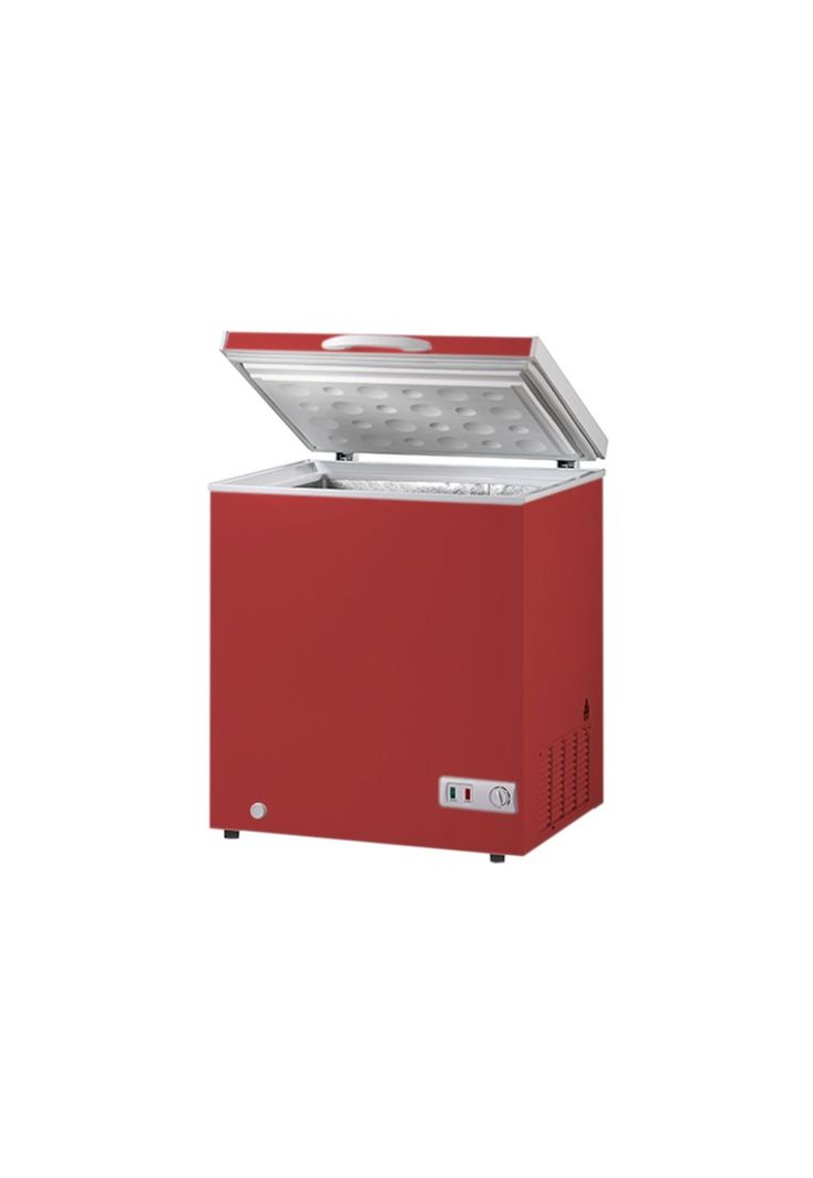 CONSERVADORA / CONGELADORA 155 LTS COLOR ROJO NORKALT-2