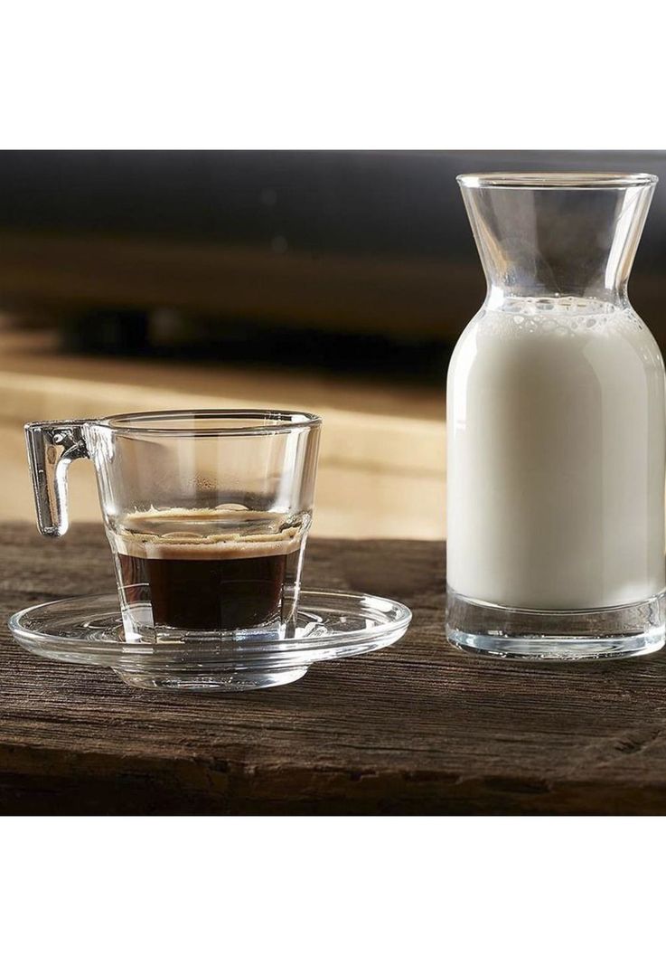Set De 6 Taza De Cafe C/platillo 70 Cc. Casablanca-2