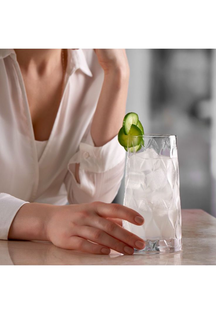 SET 6 VASO REFRESCO 450 CC CC LINEA LEAFY-3