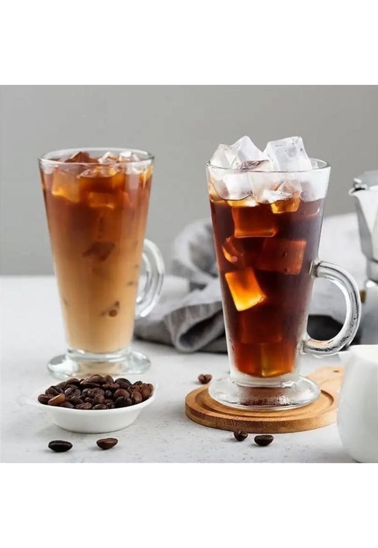 Set De 6 Taza De Vidrio 260 Cc. Linea Columbian-1