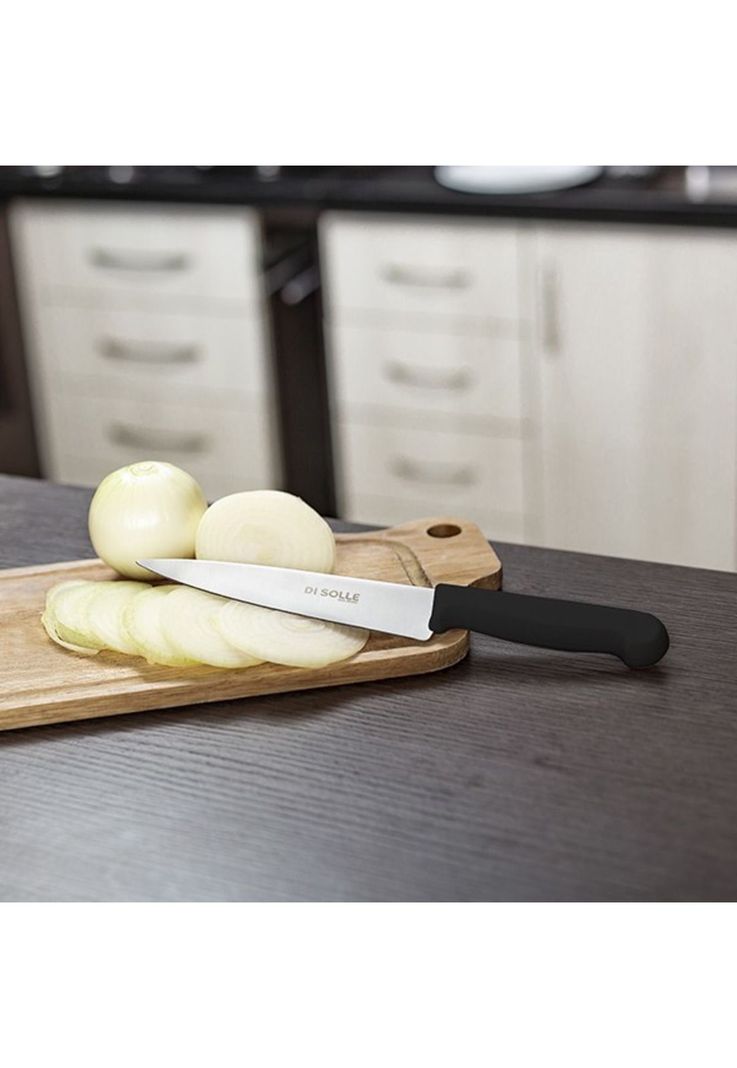 CUCHILLO MEDIO GOLPE NEGRO HOJA DE 25,4 CMS.-1