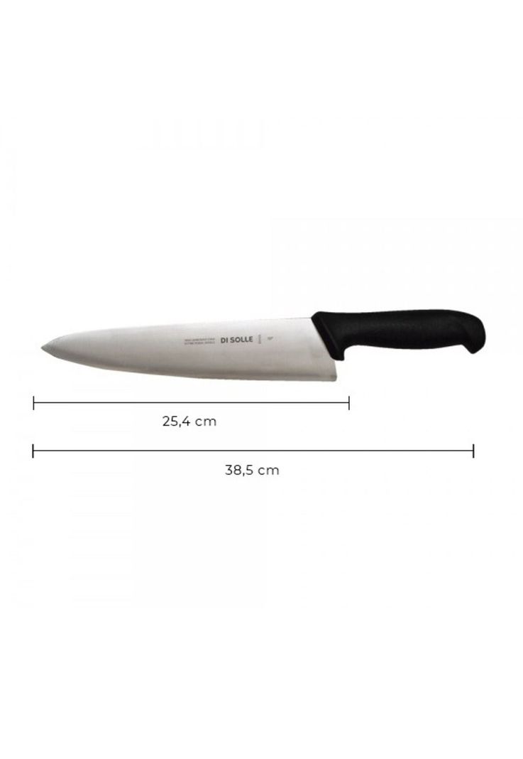 CUCHILLO MEDIO GOLPE NEGRO HOJA DE 25,4 CMS.-2