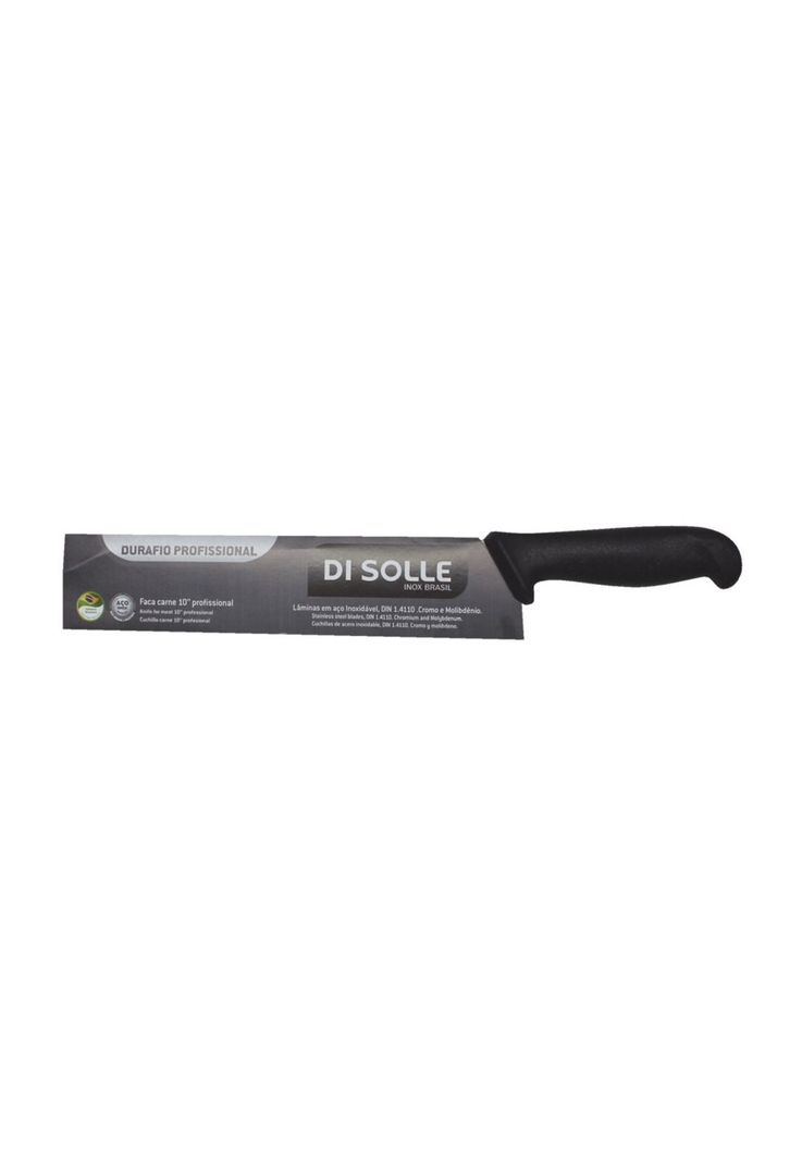 CUCHILLO MEDIO GOLPE NEGRO HOJA DE 25,4 CMS.-3