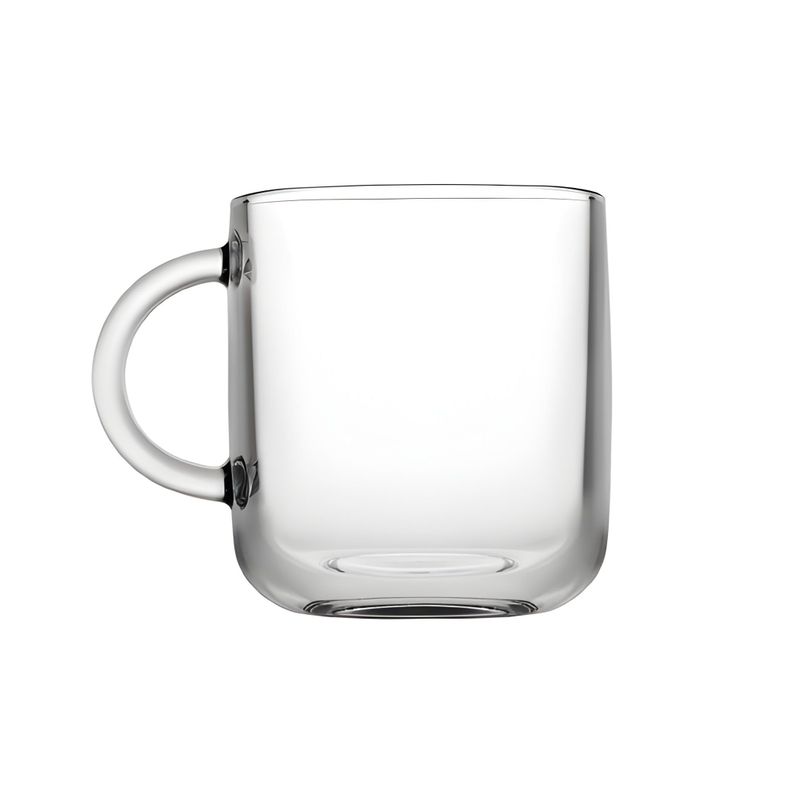Set de 6 Tazas De Vidrio 245 Cc. Línea Iconic