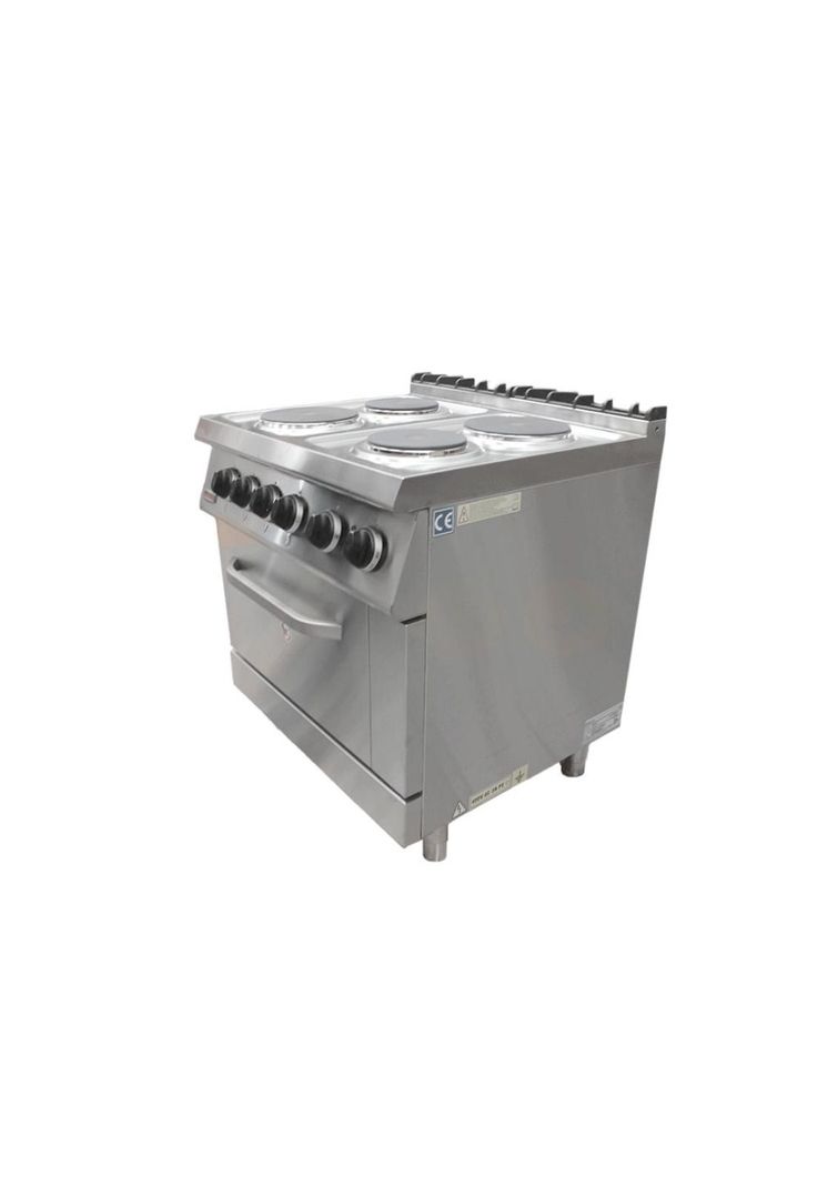 COCINA ELECTRICA 4 PLATOS CON HORNO-1