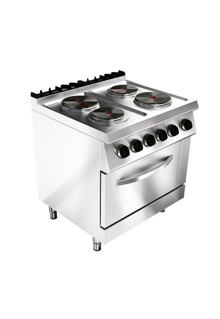 COCINA ELECTRICA 4 PLATOS CON HORNO-3