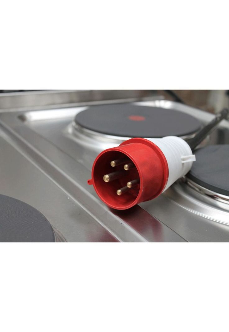 COCINA ELECTRICA 4 PLATOS CON HORNO-7