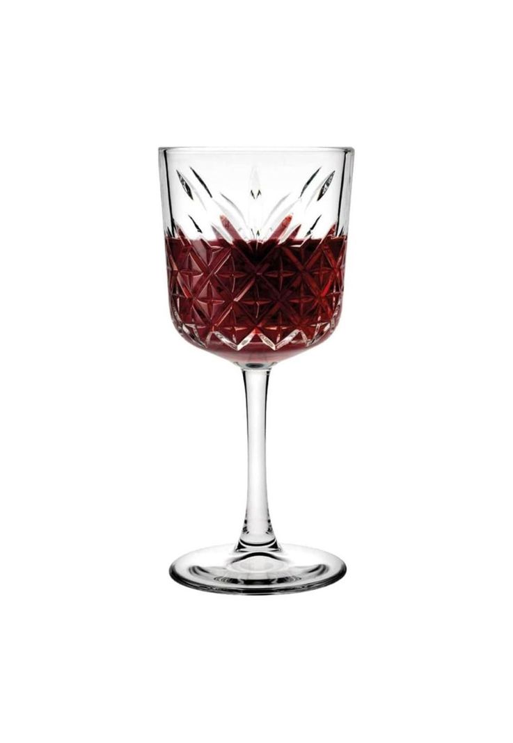 Set De 4 Copas De Vino Tinto 330 Ml Linea Timelles-2