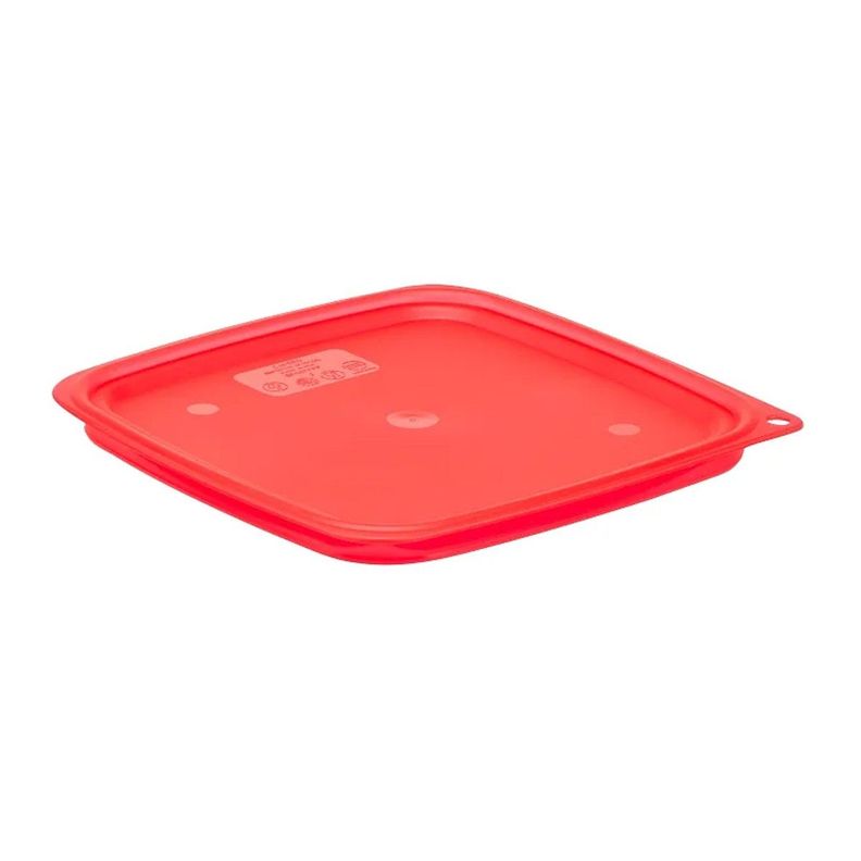 TAPA ROJA RECIPIENTES POLICARBONATO GRADUADOS 6 Y 8 LITROS Rojo