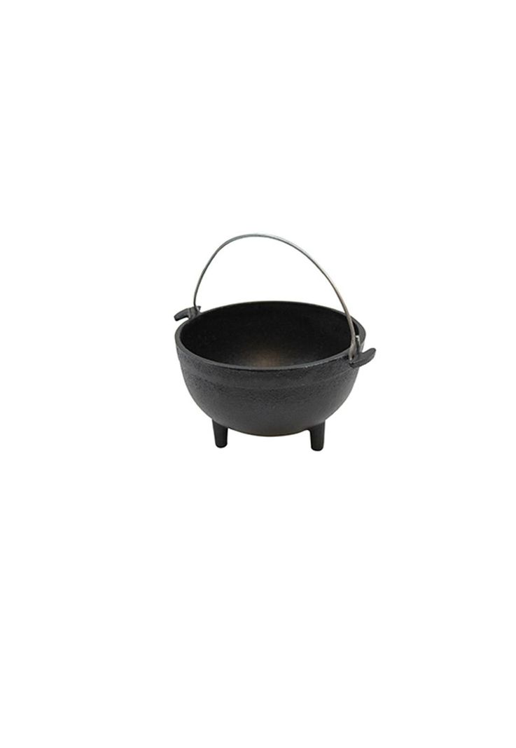 MINI OLLA CON ASA HIERRO FUNDIDO 16 oz