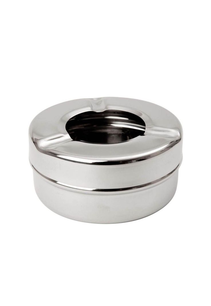 CENICERO ACERO INOXIDABLE 8.5CM Plata