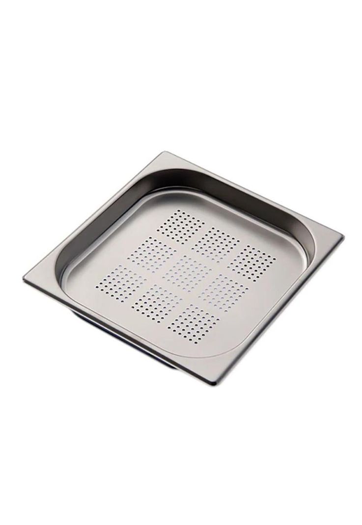 Contenedor Gastronomico Perforado Gn 2/3 X 4 Cm Ac Inox-0