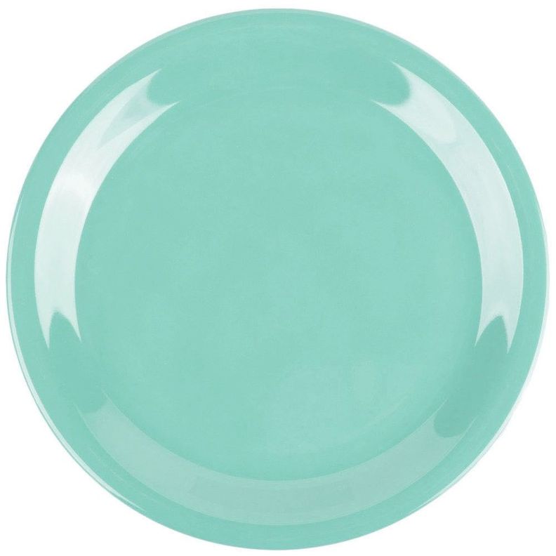 SET 3 PLATO MELAMINA VERDE 16.5 CM