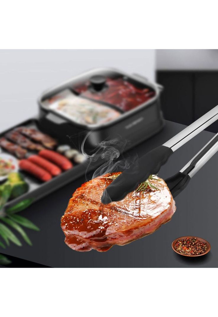 Tenaza Acero Inox Con Punta De Silicona 23 Cm-5