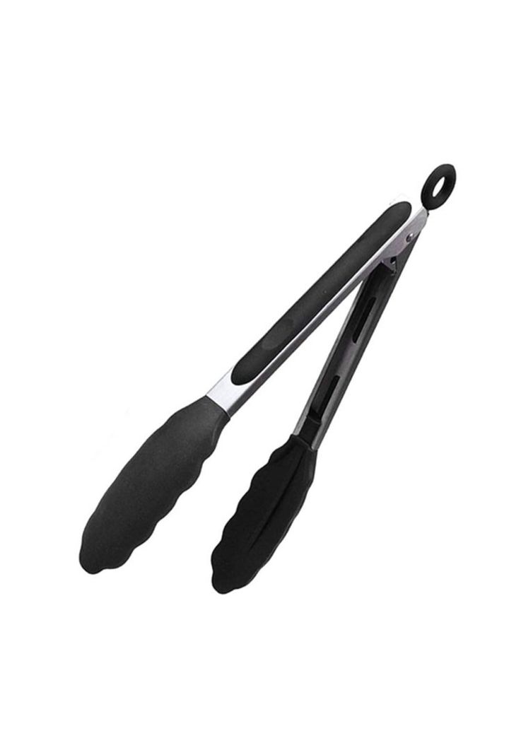 Tenaza Acero Inox Con Punta De Silicona 23 Cm-3
