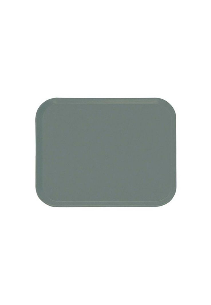 Bandeja Fibra Vidrio Color Gris 30 X 40 Cm-0