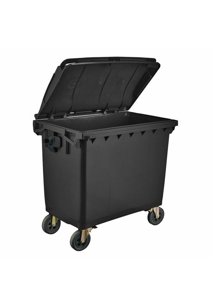 Contenedor 1100 Litros Gris-1