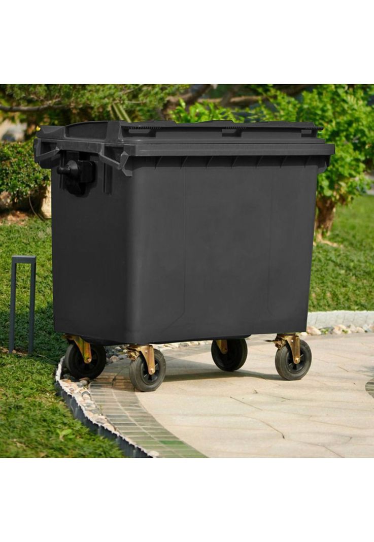 Contenedor 1100 Litros Gris-3