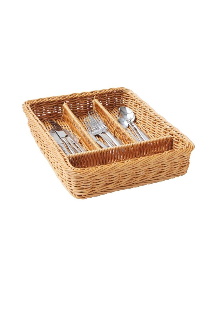 Canasto Rattan Heavy Duty 36X25X7.5 Cm-0