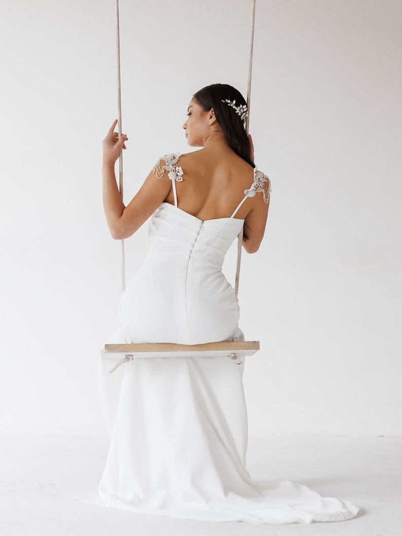 Vestido de Novia Leonisa estilo Sirena Dulce Novia-1