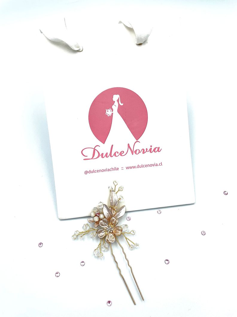Tocado "Pin" para el cabello "Alegría"-0