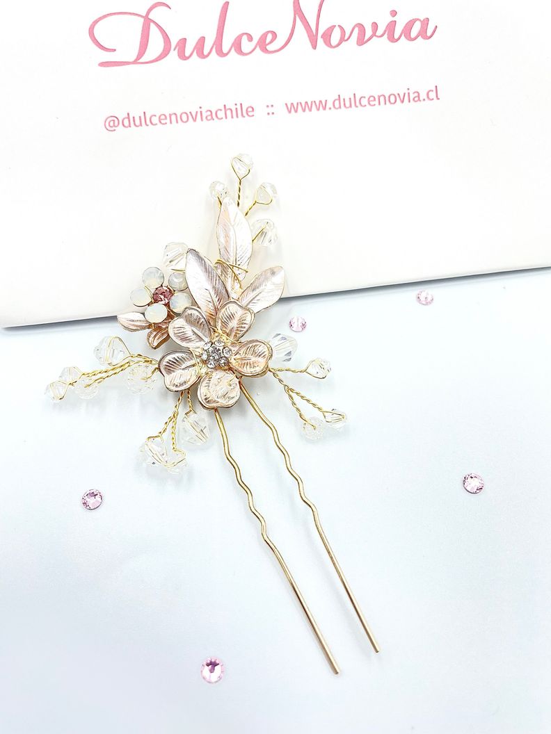 Tocado "Pin" para el cabello "Alegría"-1
