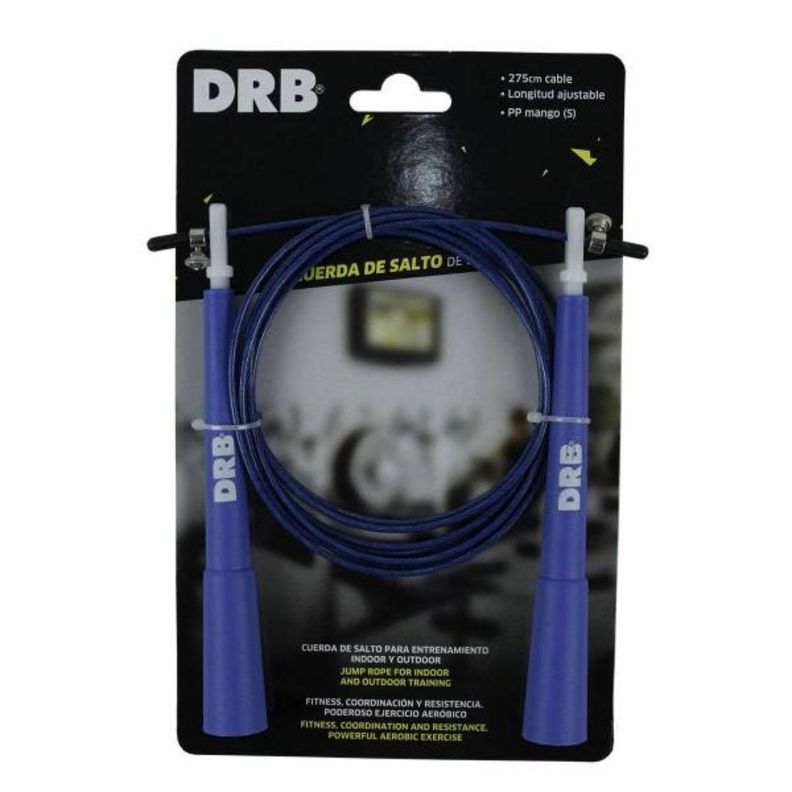 CUERDA DRIBBLING SALTO C/ACERO FORRADO F.90.05-0